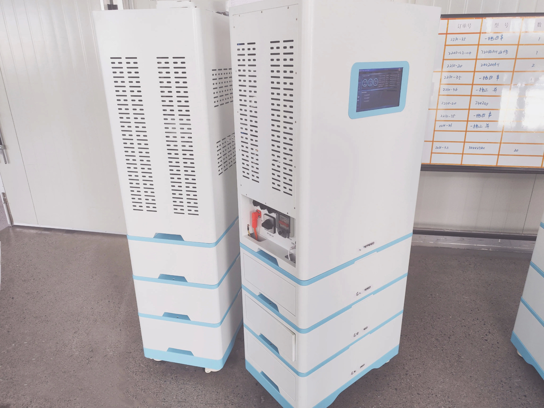 ピンシェン パーソナライズされた 3 段階 3 段階 10kva 20kwh グリッドタイ 高電圧 リチウムイオン電池 商業用