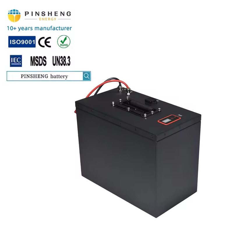 高性能バイク リチウムバッテリー 60V 72V 20AH 30AH 40AH 50AH 100A BMS で組み込まれました