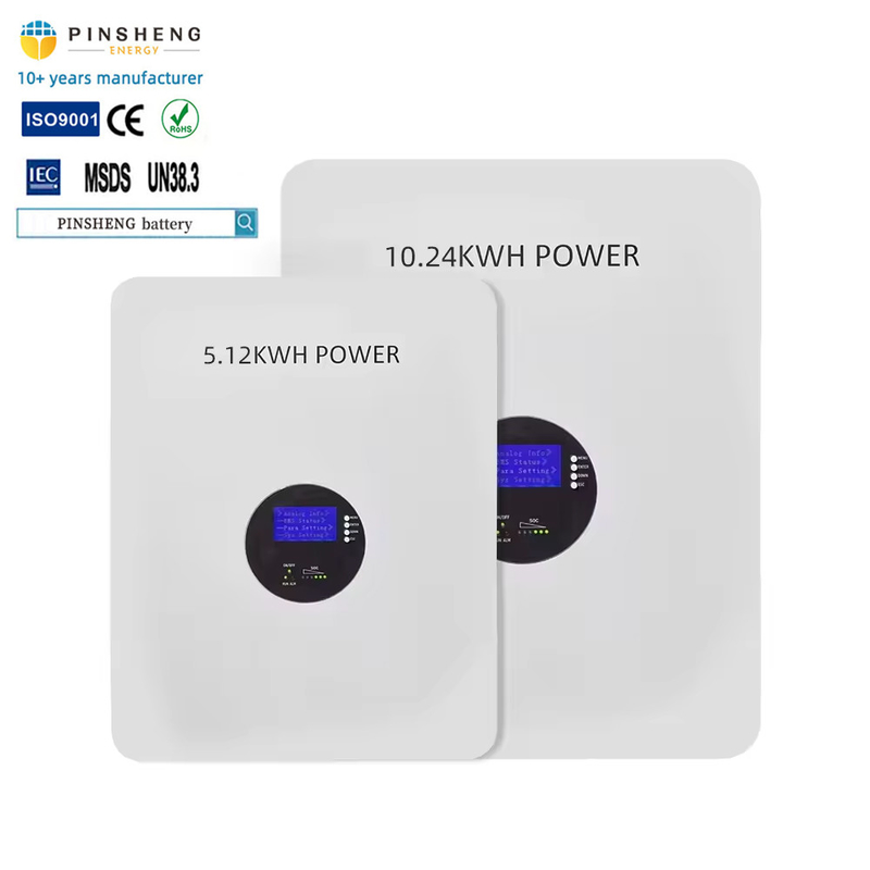 48V リチウムイオン電池総容量 10KWH 5KWHライフポ4電池 200AH 100AH 新しいデザインの形状4