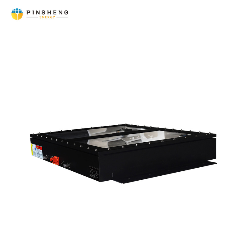 PINSHENG 24V 48V 80V フォークリフト AGV バッテリーパック 100ah 200ah 300ah ブルーツと内蔵スマートBMSのリチウムイオンバッテリー