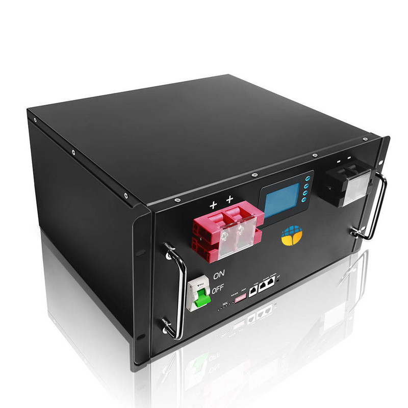 48V 200Ah LiFePO4 バッテリー 6000 倍サイクルの寿命 51.2V 5KWh 太陽エネルギー貯蔵 リチウムイオンバッテリー