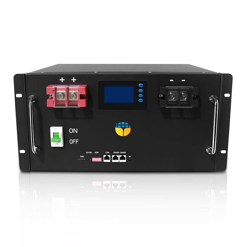 48V 200Ah LiFePO4 バッテリー 6000 倍サイクルの寿命 51.2V 5KWh 太陽エネルギー貯蔵 リチウムイオンバッテリー