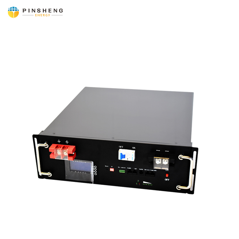 HNPE Eco Worthy 5KWh 48V 100AH オフグリッド LiFePO4 バッテリーパック、IP54-IP65保護、3年保証付き、家庭用エネルギー貯蔵用