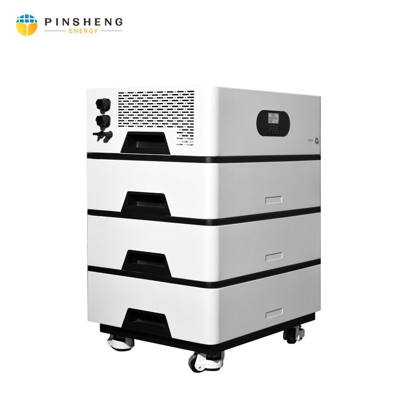 新しいデザイン 供給 商用 5kw 10kw 完全キット ブルートゥース ハイブリッドインバーター 太陽光発電貯蔵システム 51.2V リチウムバット