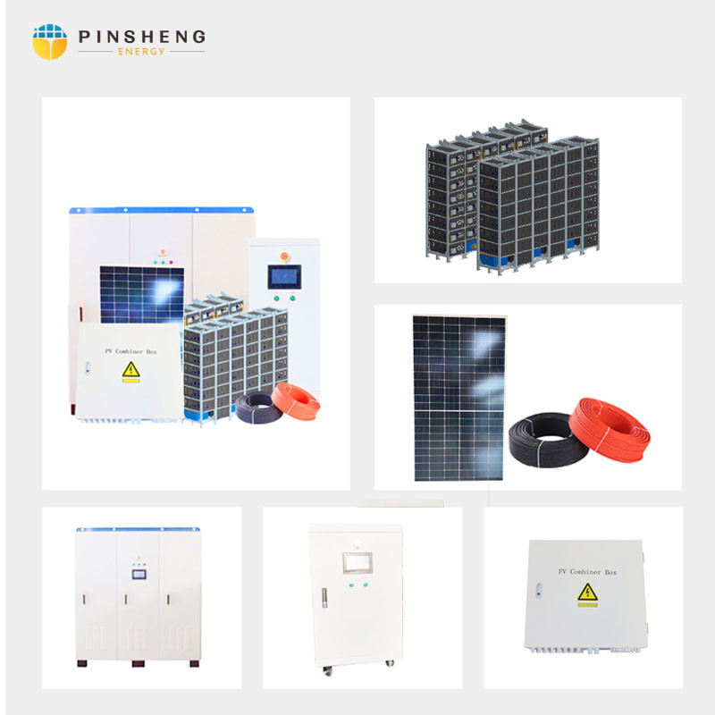 Pinshengの発電5kw 10kw 12kw 15kw 20kw 30kw Solar EnergyシステムSoalrパネル システム