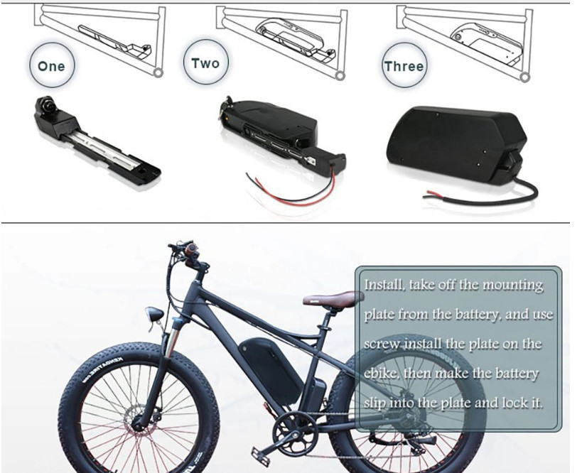 E-Move E-Bike E-Scooter 充電式リチウム イオン バッテリー ディープ サイクル IP65 防水