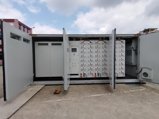 太陽雑種インバーターが付いているPinsheng 500KW 1MW Lifepo4電池のパックのEss 20gpの容器