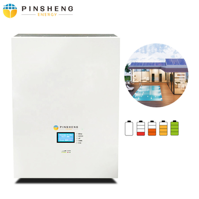 家エネルギー力の貯蔵の壁の台紙Lifepo4のリチウム イオン電池のパック48v 100ah