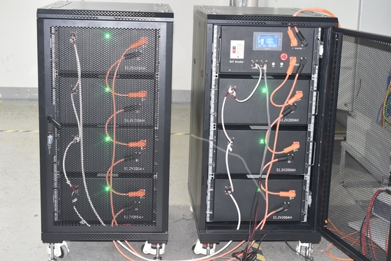 高効率で低エネルギー消費 60KWh 高功率リチウムイオン電池