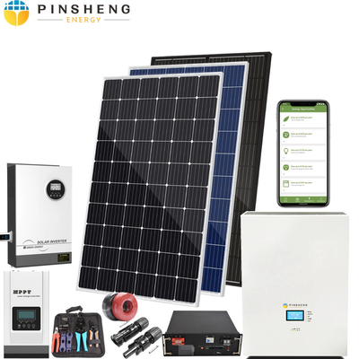 家の太陽のためのグリッドを離れたグリッドの太陽エネルギー システム 3KW 5KW 10KW 15KW