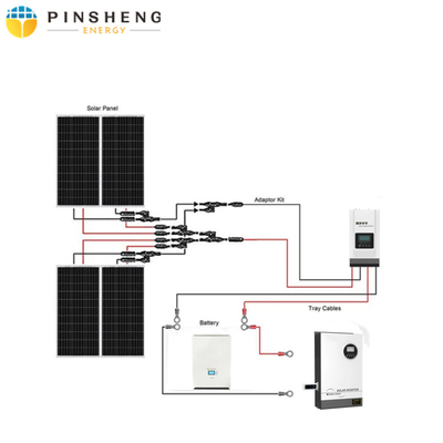 格子完全な太陽系電池の貯蔵5kwh 10kw 8kwを離れて